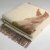 Exquisite Jacquard Blanket 100% Australian Wool Blanket Women Shawl Gifts